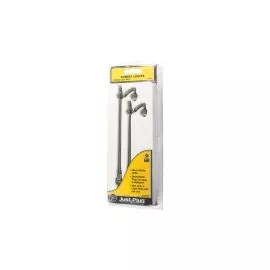 Woodland Scenics Just Plug JP5647 Arched Cast Iron Street Lights - O Scale