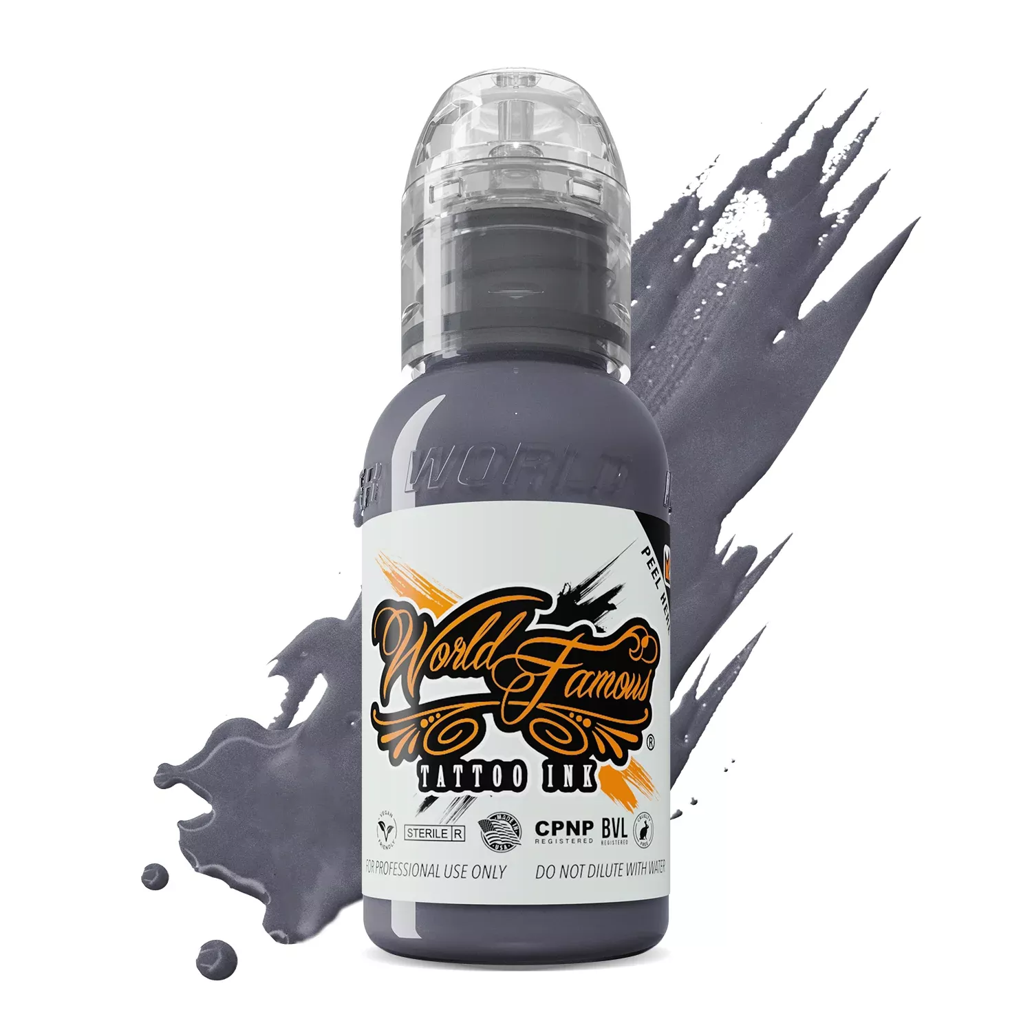 World Famous Valhalla Portrait Fenrir Grey #2 Ink