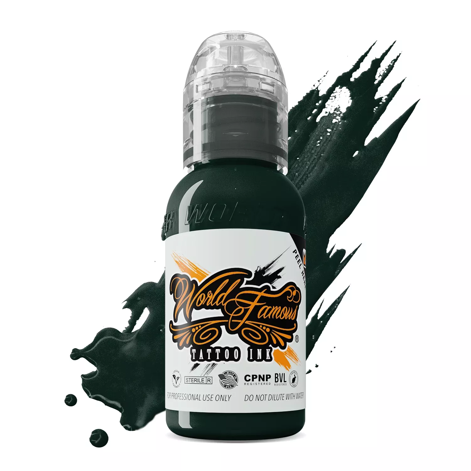 World Famous Valhalla Portrait Midgard Green Ink