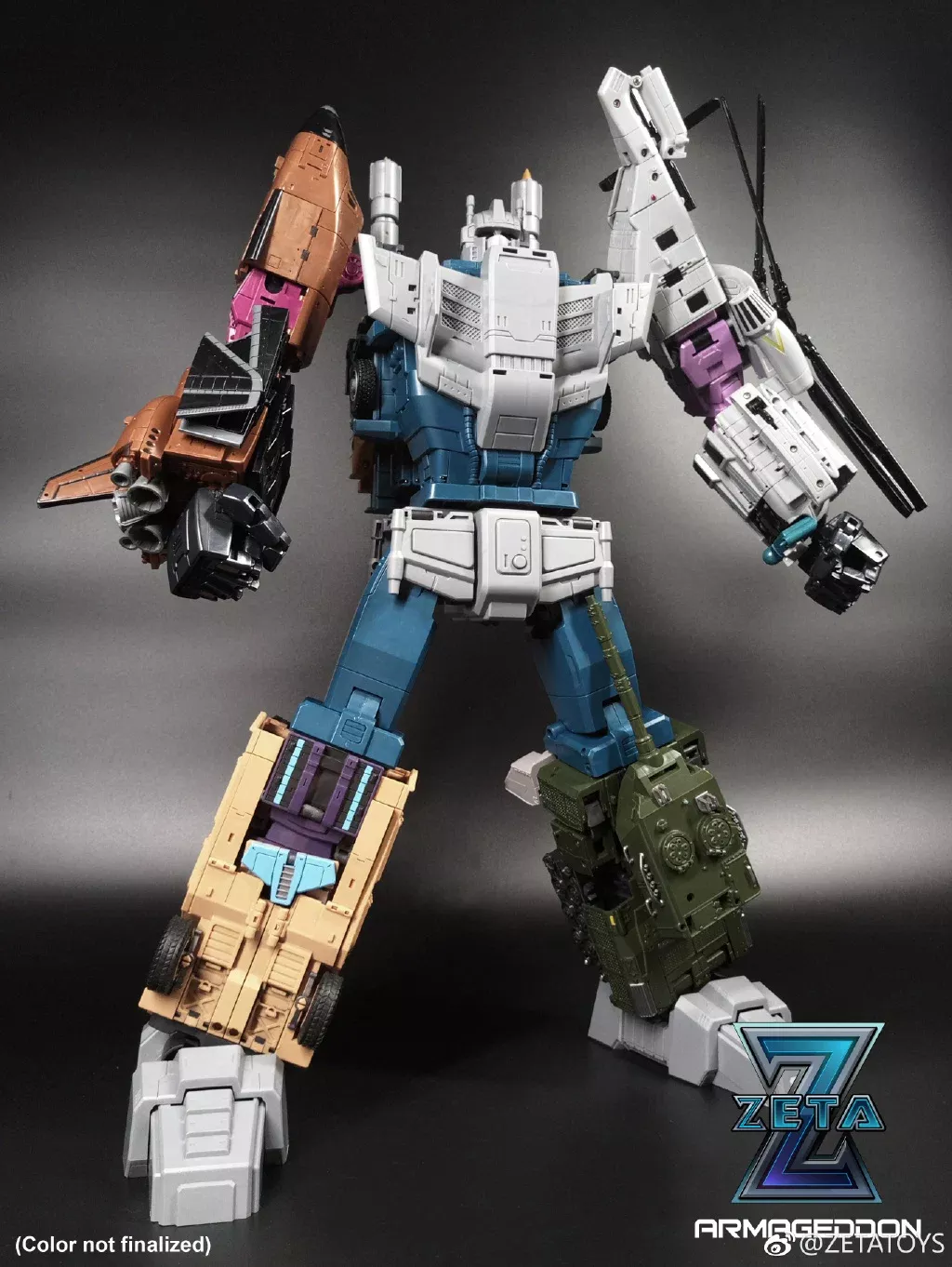 Zeta Toys ZA Armageddon Combiner Action Figure Set of 5
