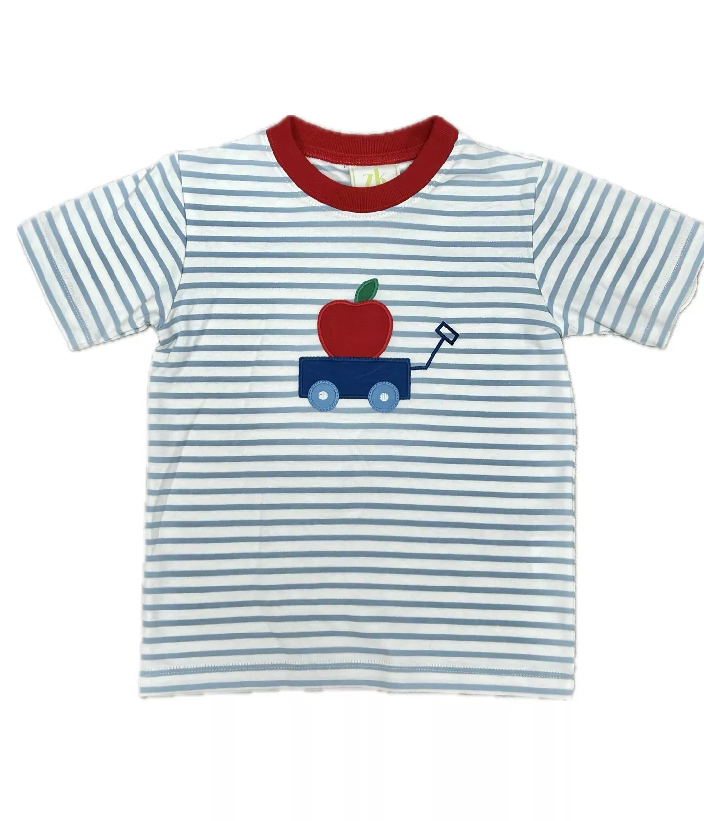 Zuccini Kids Harry’s Play Tee - Apple in Wagon